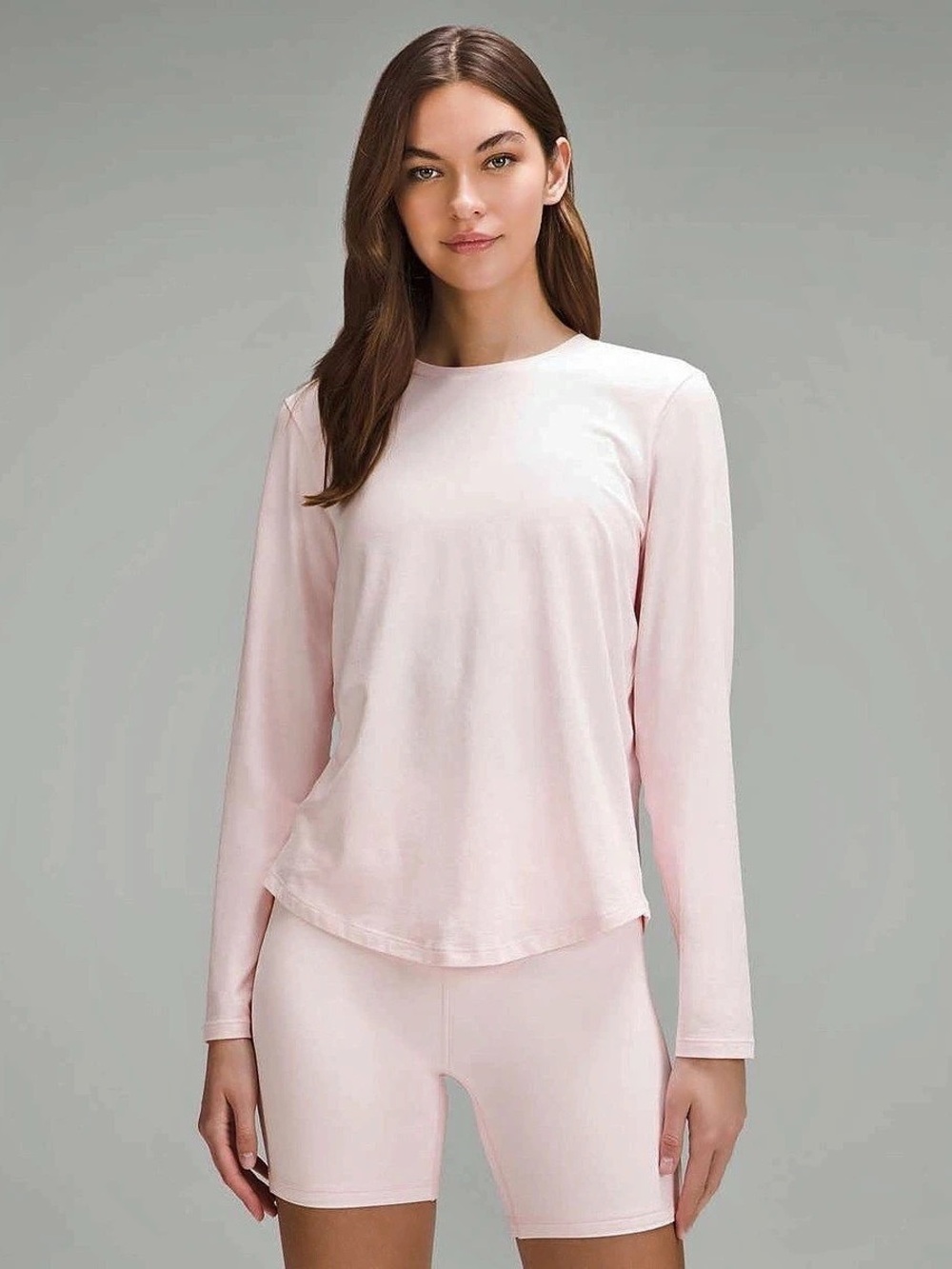 Lululemon Strawberry Milkshake Pink Long Sleeve
